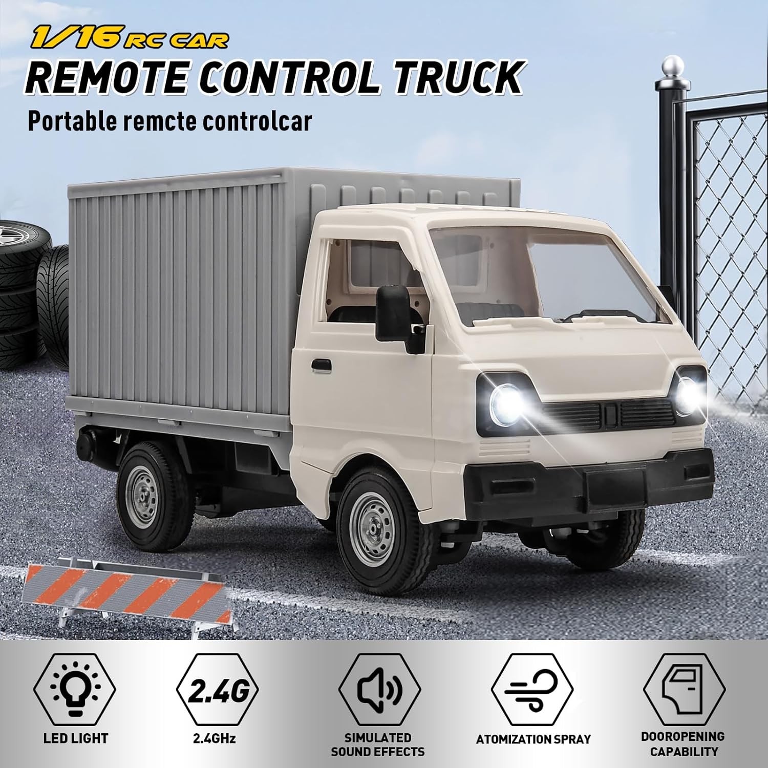 Rc Hobby France - KF21 RC Truck 1:16 2.4GHZ Samochód