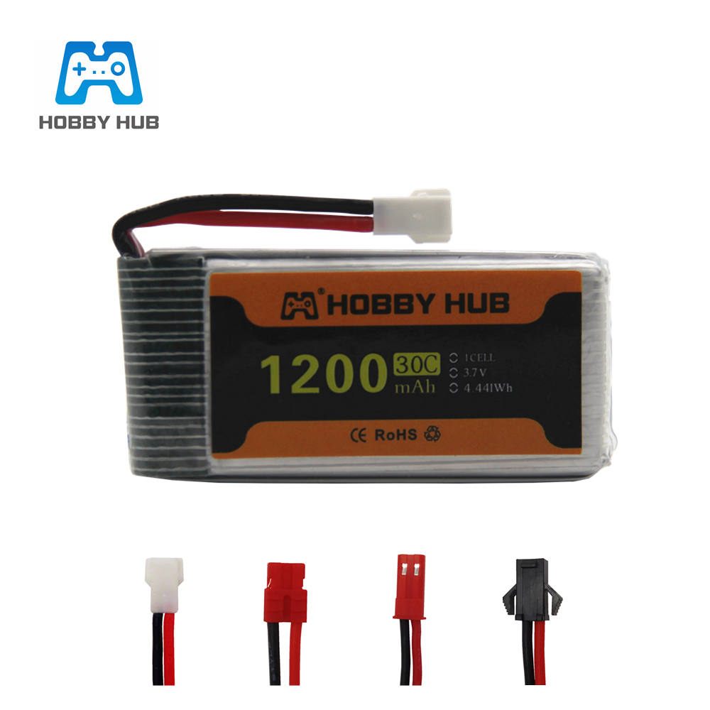 Hobby Rc Quadcopters - Akumulator Lipo 3,7 V 1200 mAh
