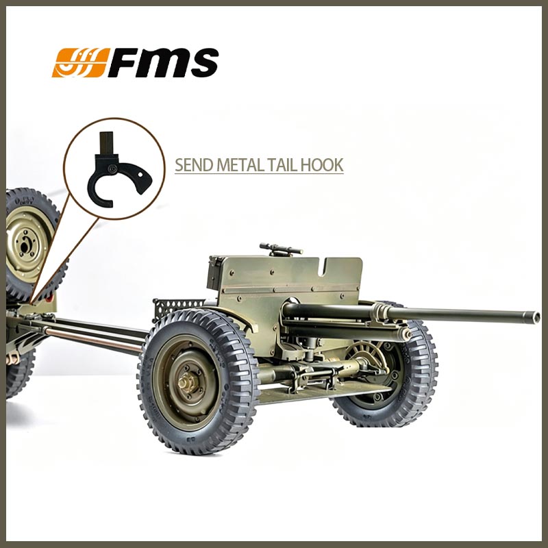 Rc Jeep Hobby - FMS 1/12 C1336 M3 Przyczepa z