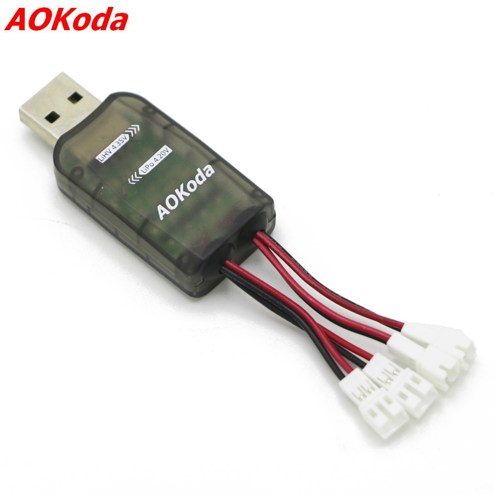 Rc Helicopter Hobby Grade - Ładowarka AOKoda CX405 4CH Micro USB