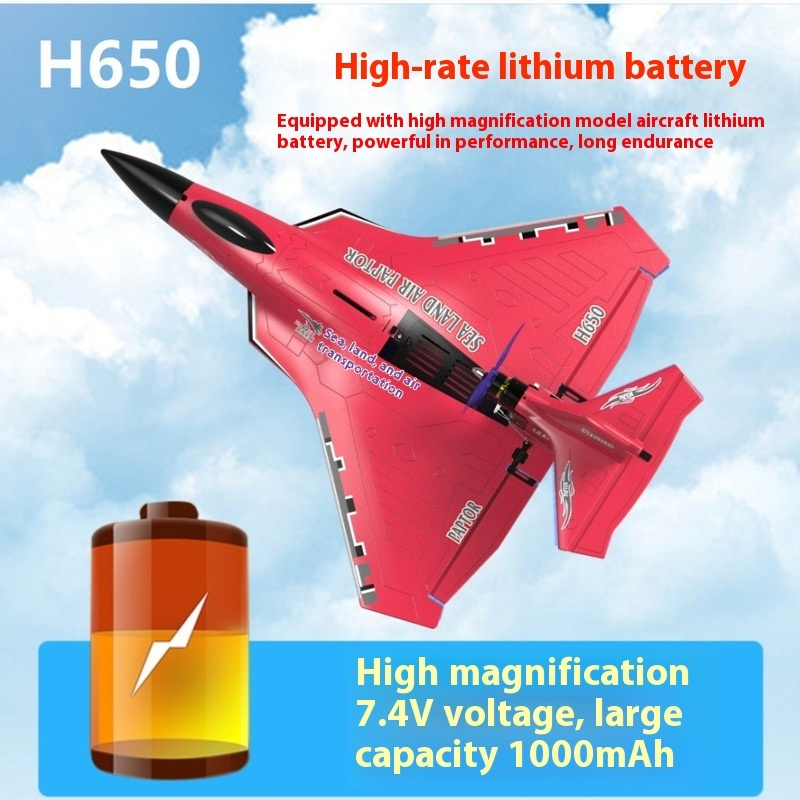 Rc Glider Foam Wing - Samolot RC H650 Duży Rozmiar, Wodoodporny