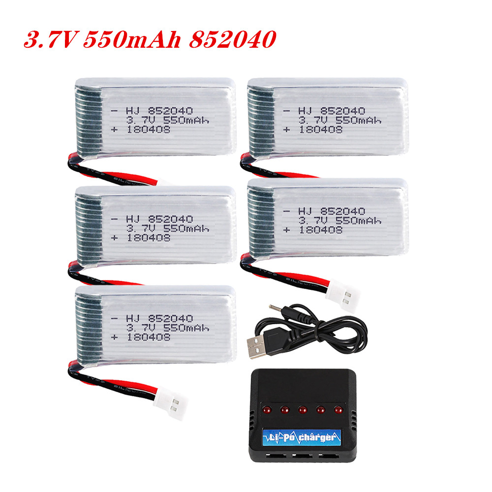 Hobby Rc Quadcopters - Bateria Lipo 3,7 V 550 mAh