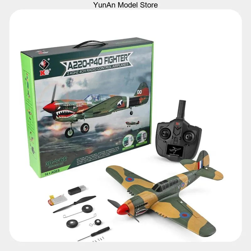 Rc Glider Foam Wing - WLtoys XK A220 4CH RC Myśliwiec