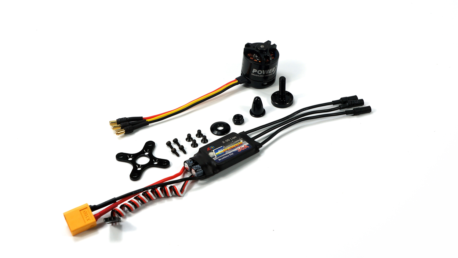 Rc Helicopter Hobby Grade - AEORC MC2216 950KV Silnik Bezszczotkowy do