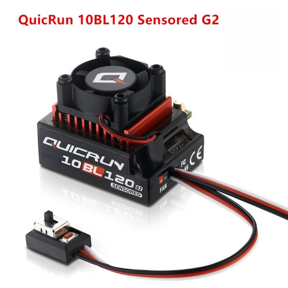 Rc Hobby Wing - FATJAY Hobbywing QUICRUN-10BL-120-G2 120A ESC Czujnikowy
