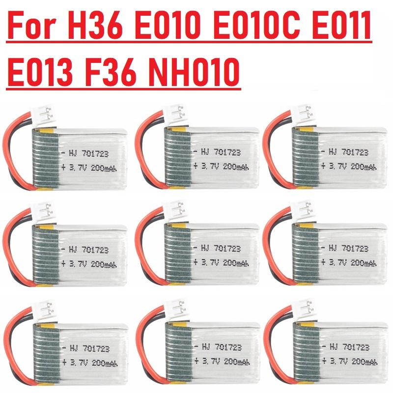 Hobby Rc Quadcopters - 1-20 szt. Bateria LIPO 3.7V 200mAh