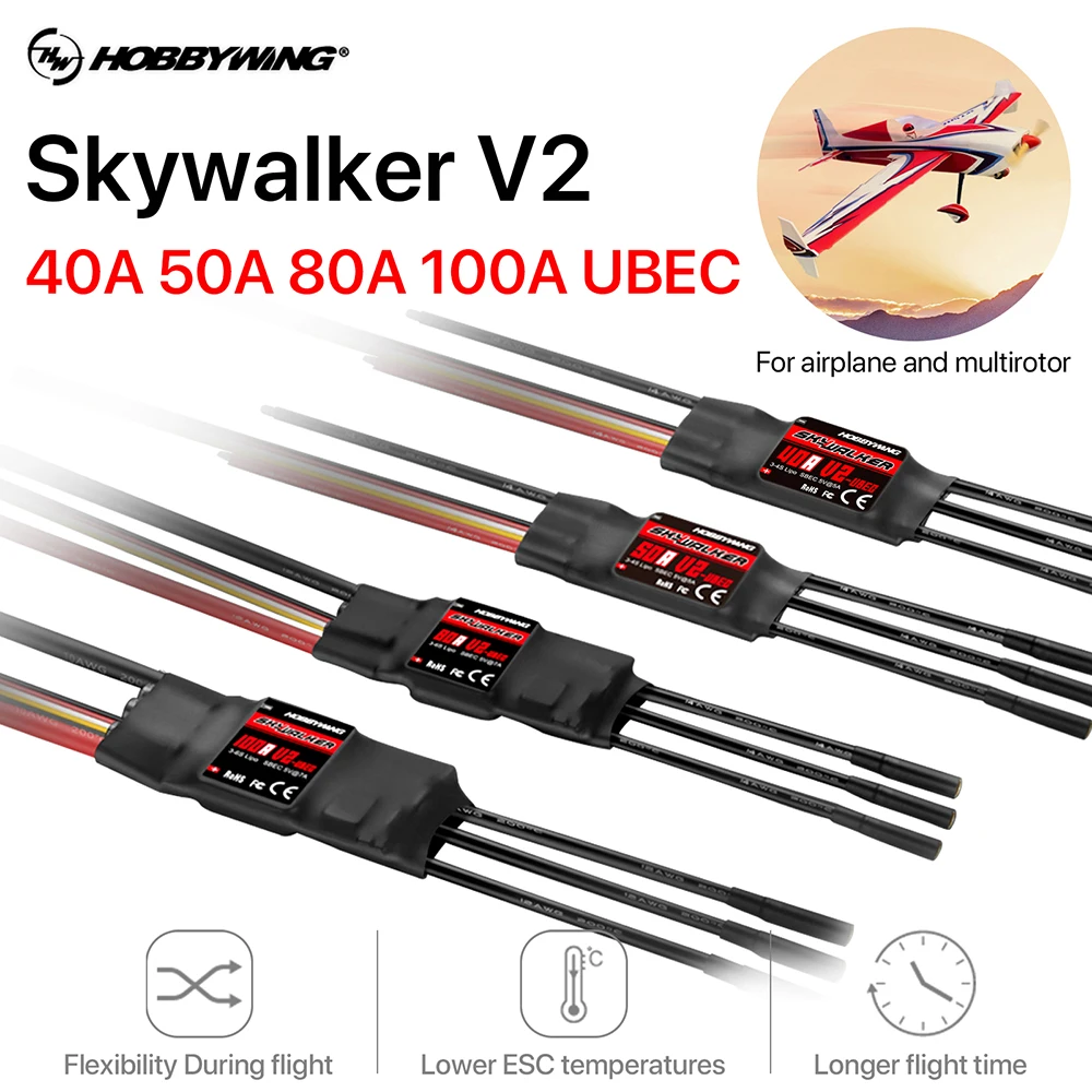 Hobbywing Skywalker V2 Bezszcz – Rc Hobby Wing recenzja i cena
