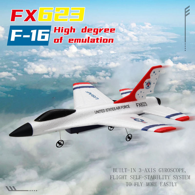 Nowy Fx623/F16 RC samolot dwuk – Rc Glider Foam Wing recenzja i cena