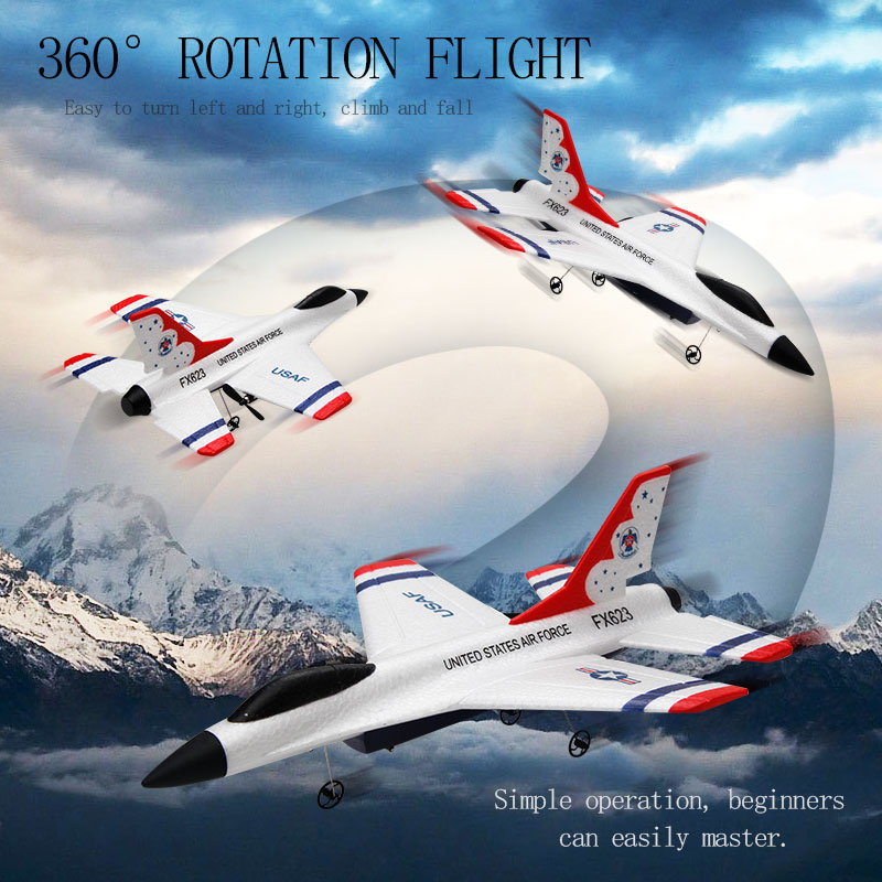 Nowy Fx623/F16 RC samolot dwuk – Rc Glider Foam Wing recenzja i cena