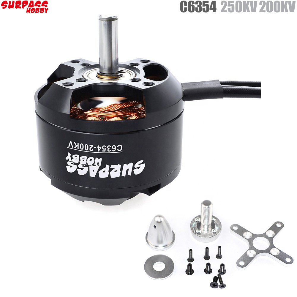 SURPASS HOBBY C6354 6354 250KV – Rc Hobby Wing recenzja i cena