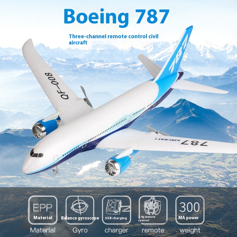Qf008 Samolot RC 787 Trzykanal – Rc Glider Foam Wing recenzja i cena
