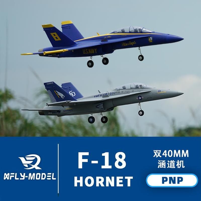 XFly Twin 40mm F18 Hornet Samo – Rc Hobby Jet recenzja i cena