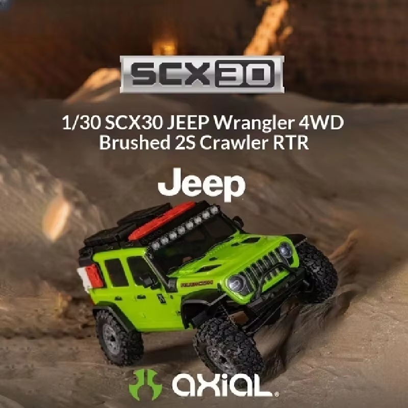 AXIAL 1/30 SCX30 Jeep Wrangler – Rc Jeep Hobby recenzja i cena
