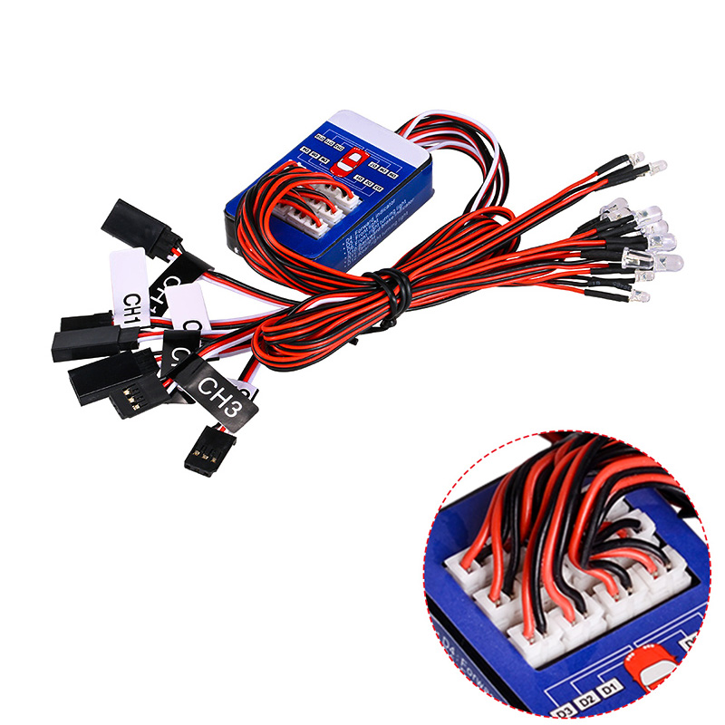Zestaw oświetlenia RC 12 LED,  – Rc Hobby France recenzja i cena