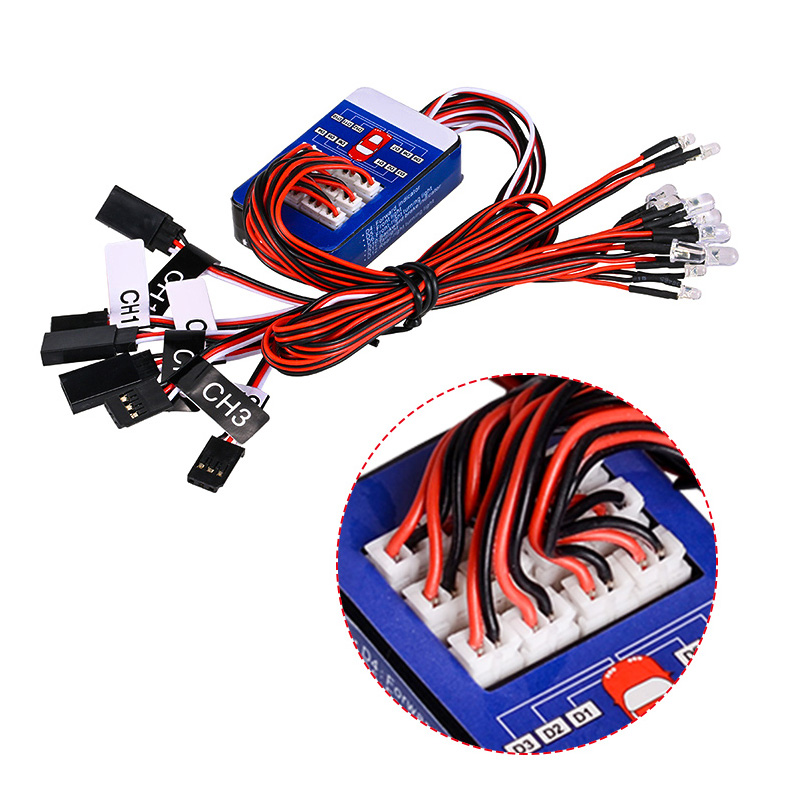 Zestaw oświetlenia RC 12 LED,  – Rc Hobby France recenzja i cena