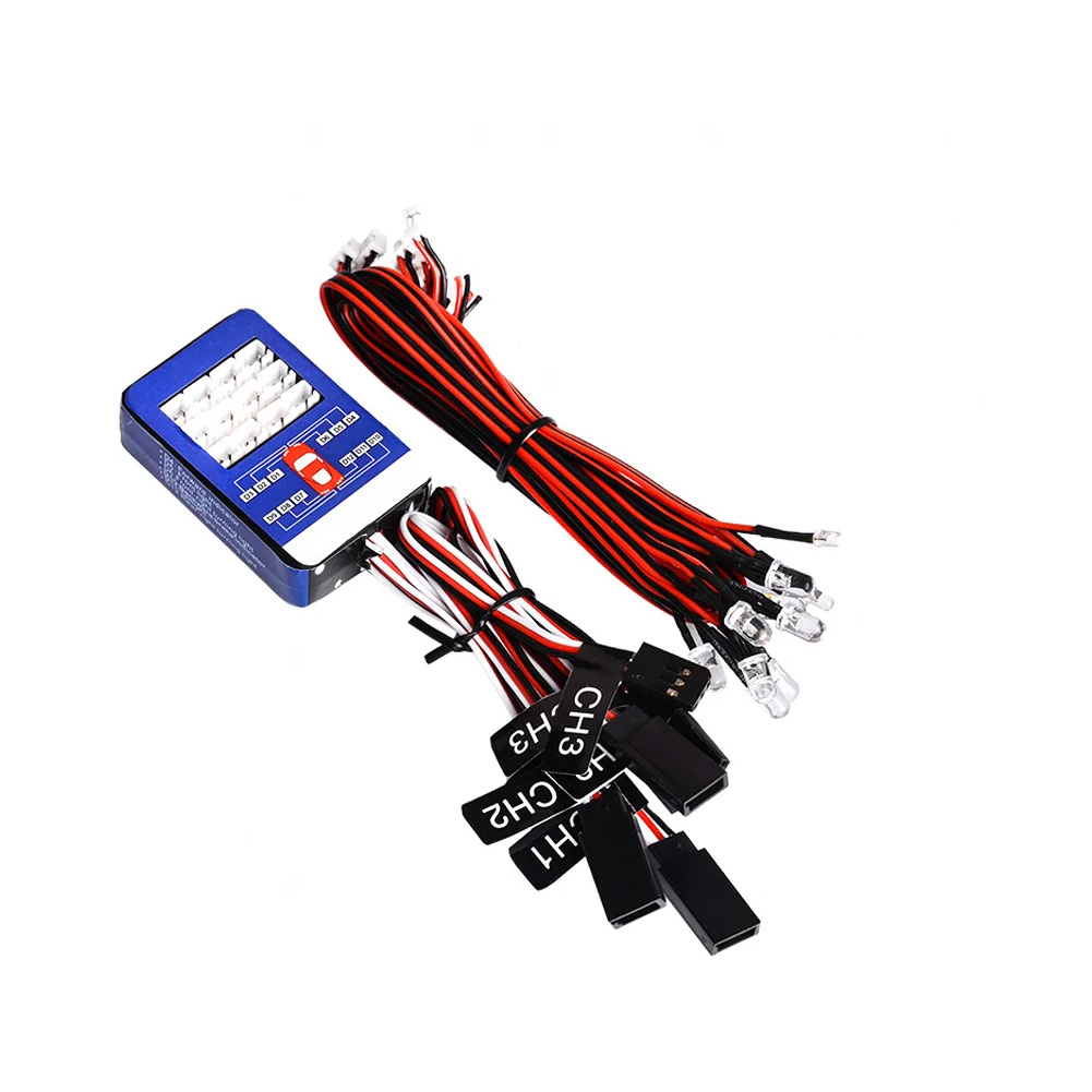 Zestaw oświetlenia RC 12 LED,  – Rc Hobby France recenzja i cena