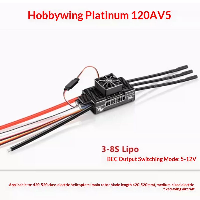 Hobbywing Platinum 80a V5, 120 – Rc Hobby Wing recenzja i cena