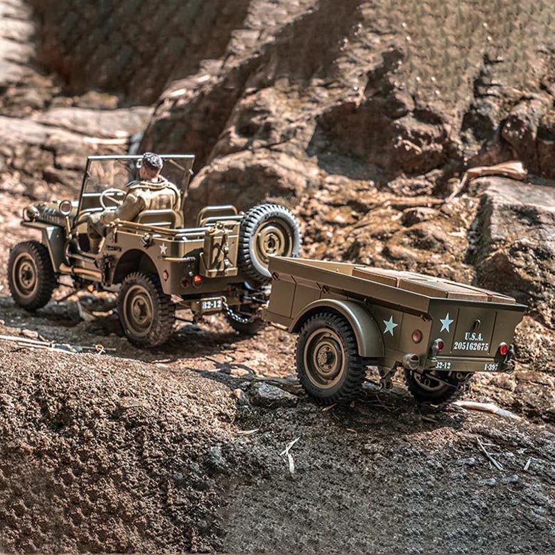 Dach płócienny FMS 1/12 C1167  – Rc Jeep Hobby recenzja i cena
