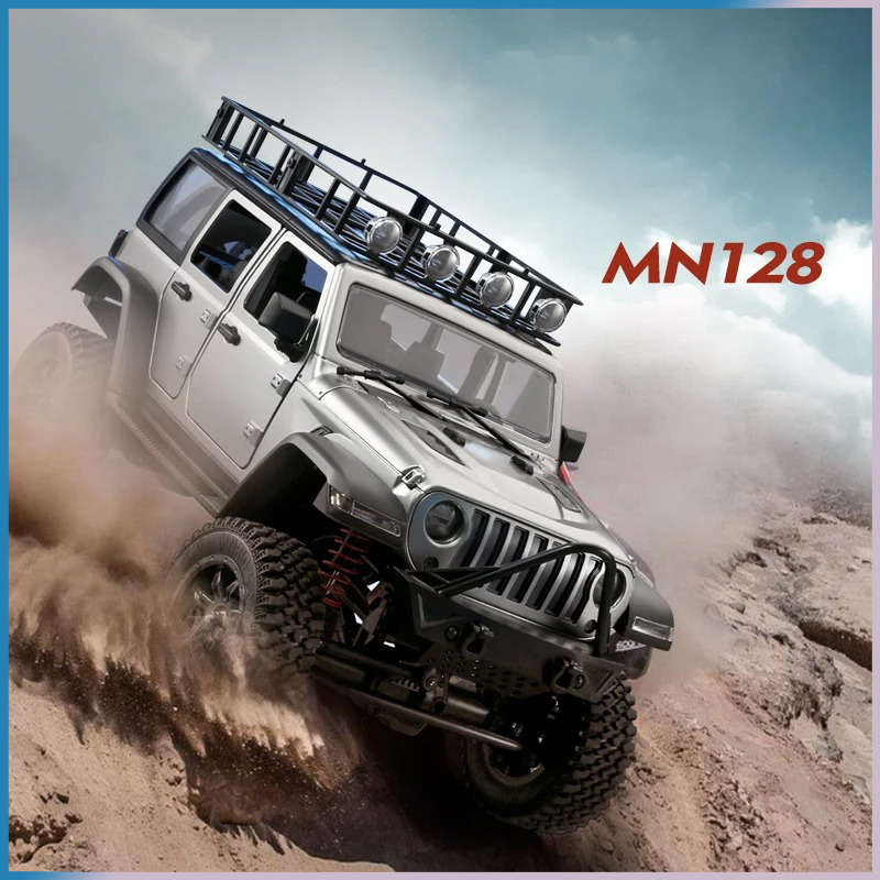 Samochód RC Crawler 4x4 MN128  – Rc Hobby France recenzja i cena