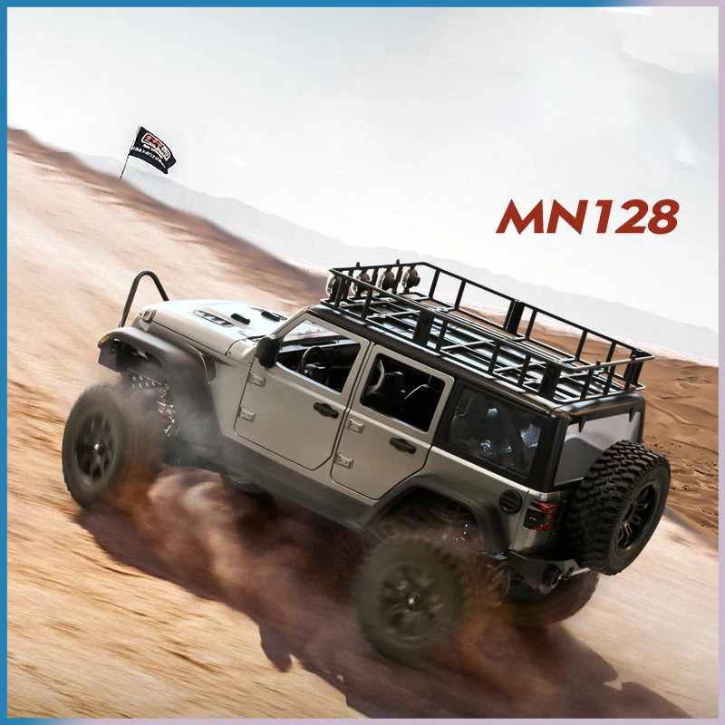Samochód RC Crawler 4x4 MN128  – Rc Hobby France recenzja i cena