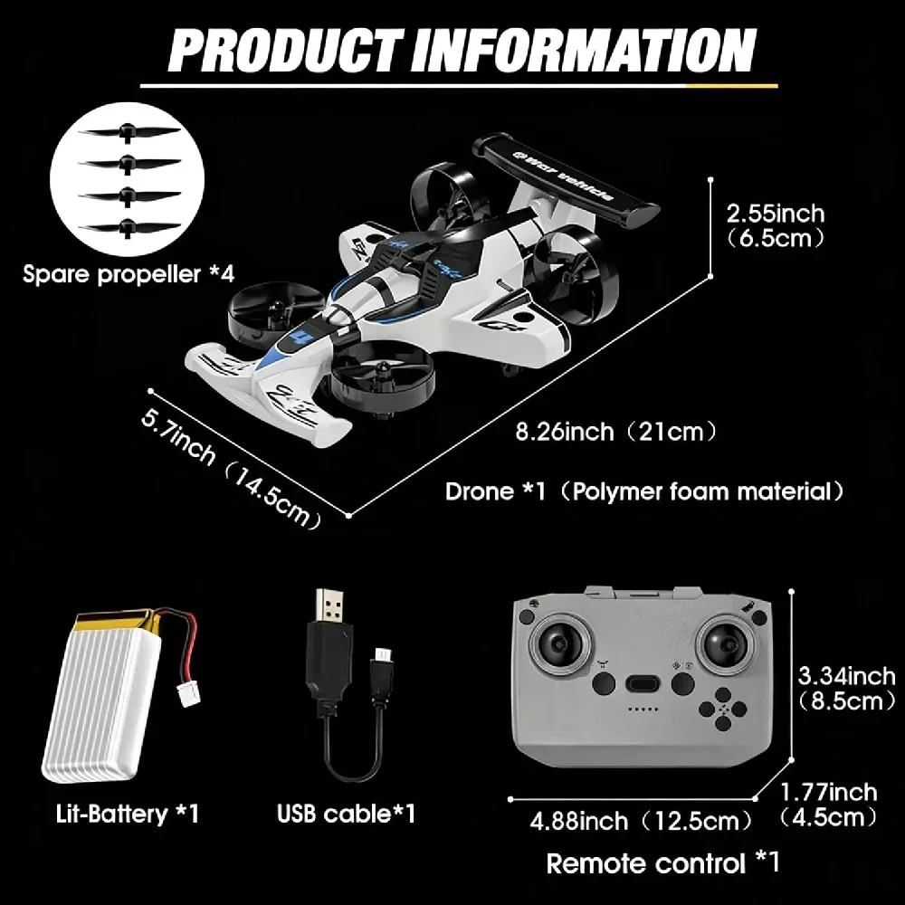 Samochód i dron RC 2 w 1, tryb – Rc Hobby Drift Car recenzja i cena