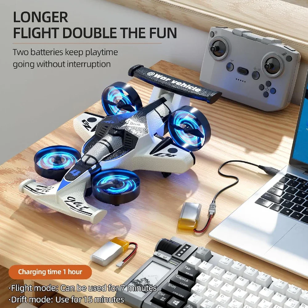 Samochód i dron RC 2 w 1, tryb – Rc Hobby Drift Car recenzja i cena